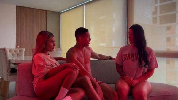 Amateur Latina Threesome FFM with Stepsister and Stepbrother Gets Wild - xxxfiles.com - Colombia on freevids.org