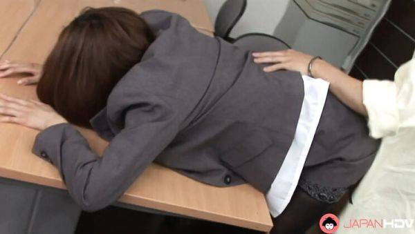 Hardcore Office Fuck: Japanese Business Lady Emiri Mizukawa Gets Banged Deep and Rough Uncensored - xxxfiles.com - Japan on freevids.org