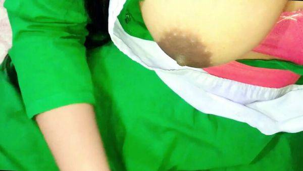 Desi Girl in Uniform Teases Lover - POV Doggy Style Sex Part 1 - xxxfiles.com on freevids.org