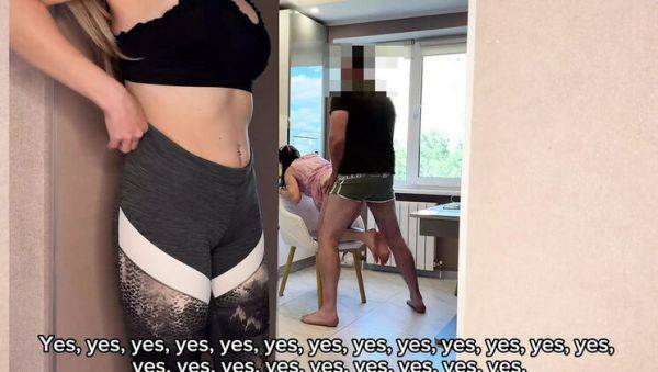 Hot Russian Stepmom Fucks Me After Girlfriend - Arina Mills Amateur Sex with English Subs - xxxfiles.com - Russia - Britain - Ukraine on freevids.org