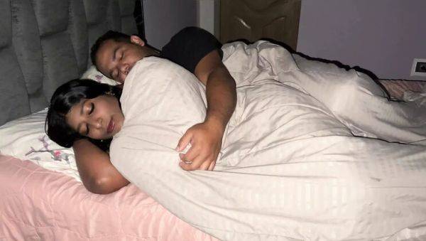 Stepdad fucks teen stepdaughter by mistake in bed - amateur Latina creampie rough sex - xxxfiles.com - India - Colombia on freevids.org