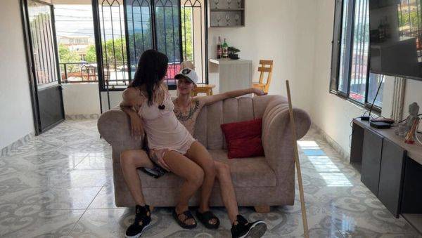 LuisaPalvin - Stepbrother Helps Stressed Stepsister Relax With Big Cock Anal - porntry.com - India - Colombia on freevids.org
