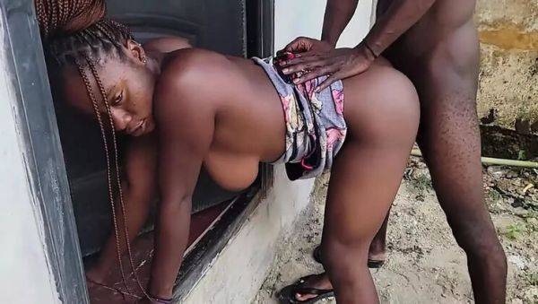 Big Booty African Queen Takes BBC Doggystyle Outdoor - xxxfiles.com - Nigeria on freevids.org