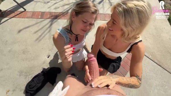 Rough Dakota Lyn And Sammm Next Door - Sammm Next Door Video - videomanysex.com on freevids.org