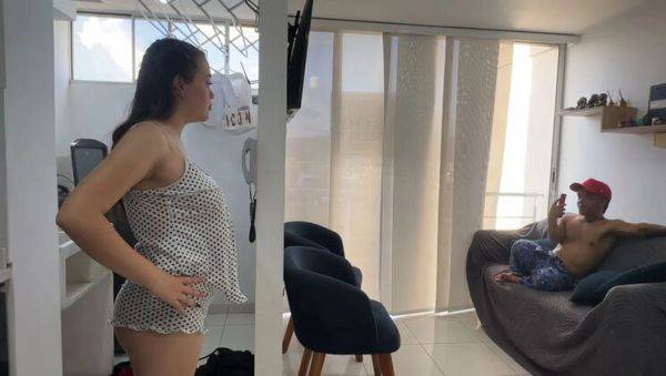 Julianaburning's Naughty Stepbrother Fucks Her Tight Pussy Instead of Cleaning - Big Cock, Latina MILF, Rough Sex - xxxfiles.com - Venezuela - India on freevids.org