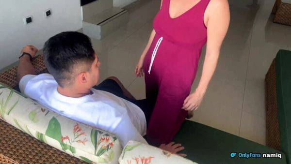 Hot Neighbor Fucks Me On Balcony - Wife Catches Us With His Cock In My Mouth - veryfreeporn.com - India on freevids.org