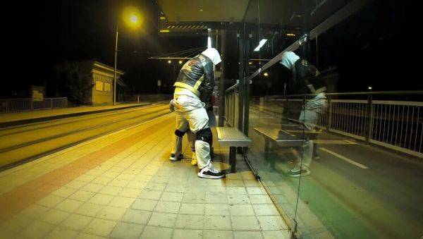 Risky Bus Stop Sex with Young Stepsis - Big Tits Latina Gets Creampie & Orgasm - veryfreeporn.com on freevids.org