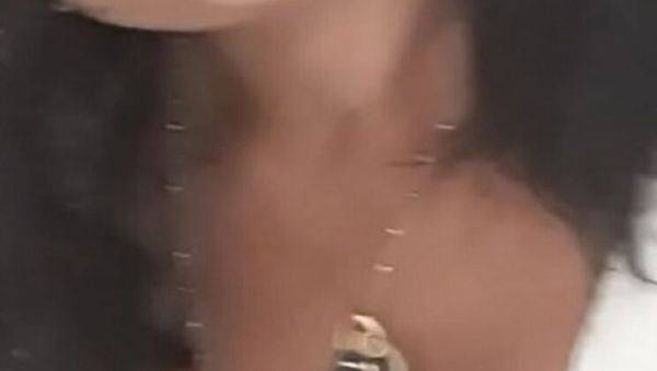 Hot And Juicy1 Shows Off Her Sexy Belly and Big Boobs - porntry.com on freevids.org