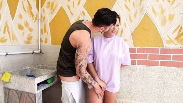 Juliana Rose Cheats on Husband with Neighbor - Amateur Latina Homemade Fuck - veryfreeporn.com - Colombia on freevids.org