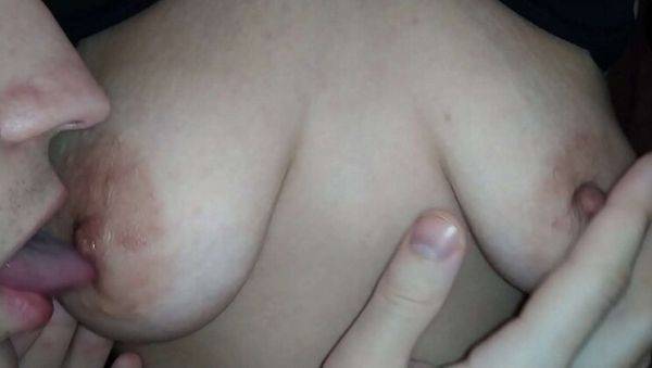 Amateur Teen Wife With Perfect Tits Gets Nipple Sucking Orgasm - veryfreeporn.com on freevids.org