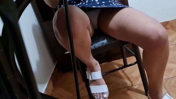 Amateur Latina Miranda Salazar Upskirt Secretly Filmed by Friend - Cute Teen in Miniskirt - veryfreeporn.com - Spain on freevids.org