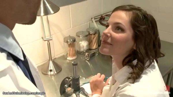 Wife Gangbang Fucked Hard in Hospital by James Deen, Steve Holmes, Bobbi Starr - Rough Anal, Bondage, MILF Submission - porntry.com on freevids.org