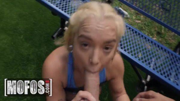 Horny Blonde Decides Cock Riding Is A Better Workout Than Soccer Practice With Mimi Monet - upornia.com on freevids.org