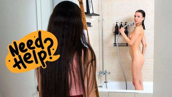 Molly Kit & Darina Sosu - Lesbian Shower Fun: Wet Pussy Licking & Cunnilingus Orgasm at ClubSweethearts - veryfreeporn.com on freevids.org