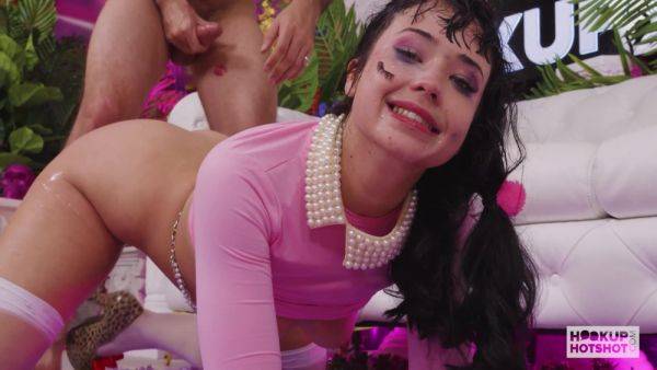 Raven Lane, Bec The Barbie And Beca Barbie - Licks Nades Ass Deep In Filthy Rimming! - videohdzog.com on freevids.org