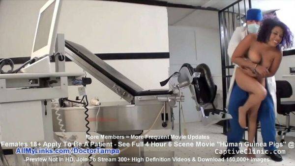 Phoenix Rose Latina Guinea Pig Medical Fetish Experiment - Doctor Tampa Bondage Clinic Full Movie - porntry.com on freevids.org