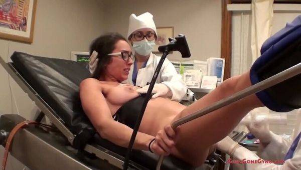 Doctor Tampa's Orgasm Research Trailer - Lilly Hall & Katie St Ives in Medical Fetish Nurse Exam - xxxfiles.com on freevids.org