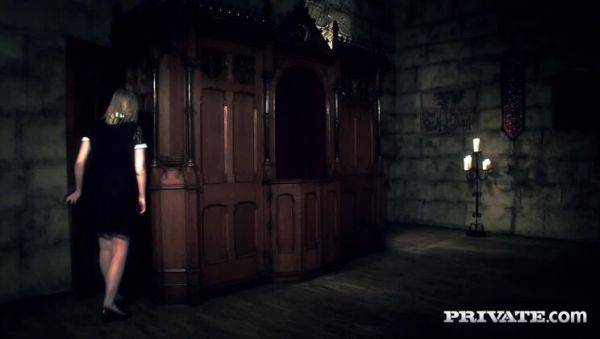 Nympho Blonde Satine Spark Is Cleansed By The Priest’s Big Dick - porntry.com on freevids.org