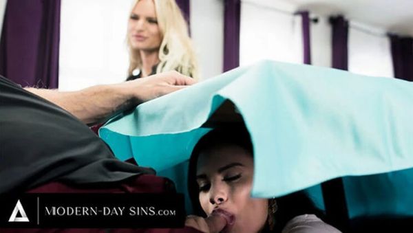 Busty Wife Rachael Cavalli Gets Doggystyle Bang From Husband After His Mistress Violet Starr Blowjob - xxxfiles.com - Britain on freevids.org