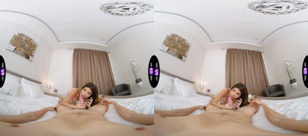 Two sexy babes ride a big dick in a steamy virtual reality scene - alphaporno.com on freevids.org