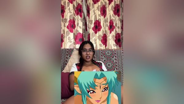 Petite Mia In Petite Desi Mia Z Reacts To Hentai Gts Viper - desi-porntube.com - India on freevids.org