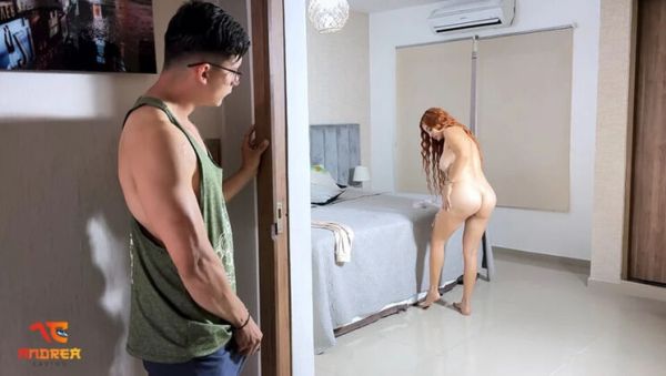 Busty Colombian StepMom Andrea Castro Takes Virgin StepSon's Cock - Rough Hardcore Sex & Big Tits Riding - veryfreeporn.com - Spain - Colombia on freevids.org