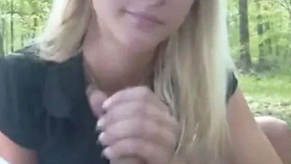 German Teen Blondehexe Caught Jerking Off Gets Wild Outdoor Fuck & Cum Swallow - veryfreeporn.com - Germany on freevids.org