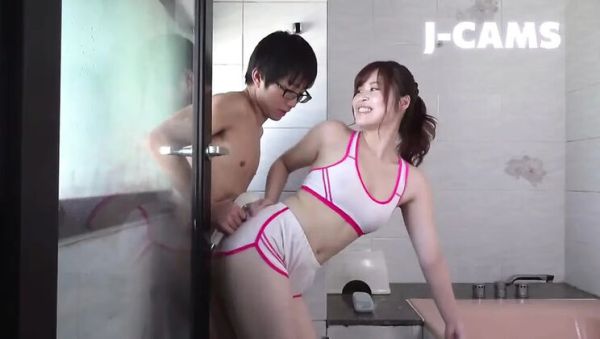 Busty Japanese MILF Sarina Momonaga Teases and Squeezes Before Getting Fucked Hard Doggy Style - veryfreeporn.com - Japan on freevids.org