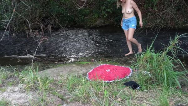 Waterfall Sex with Stranger - Outdoor Blowjob & Eating Pussy in Jungle 4K - xxxfiles.com - Portugal on freevids.org