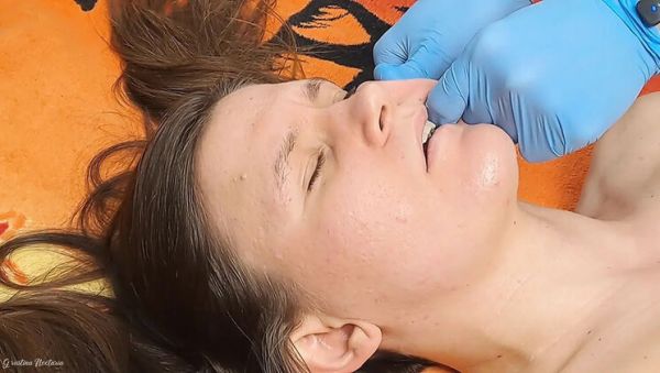 Grustina Nectaria Face Massage Blowjob - Russian Amateur Homemade with Big Cock in Mouth - xxxfiles.com - Russia on freevids.org