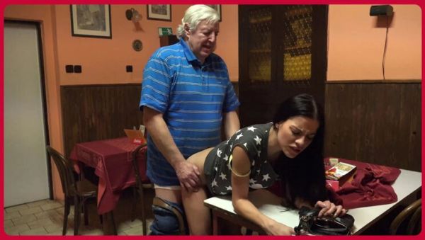 Brunette Twins Blowjob Threesome With Old Man In Public - POV Fucking & Doggy Style - veryfreeporn.com - Czech Republic on freevids.org