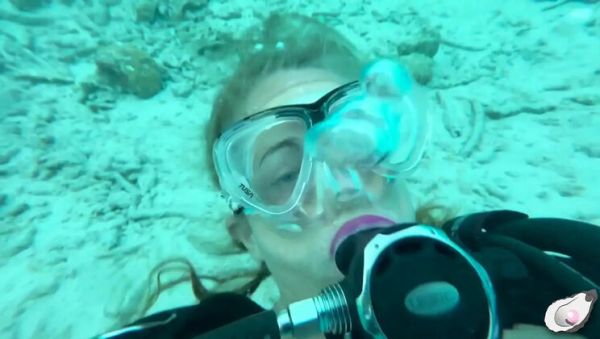 Supergirl Fucked Hard by Horny Octopus - Big Clit MILF Solo Underwater Sex - porntry.com - Usa on freevids.org