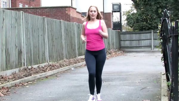 Aston Wilde Interview: Hairy Blonde Masturbates with Vibrator & Fingers - Solo Sex Toy Fun - porntry.com - Britain on freevids.org