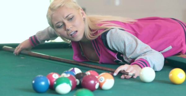 The pretty b*** Marsha May has sex with her nice boyfriend on the table. - alphaporno.com on freevids.org