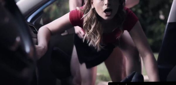 PURE TABOO Desperate Hitchhiker In Trouble Kristen Scott Seduces Escaped Criminal To Save Her Life - inxxx.com on freevids.org