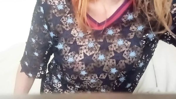Redhead MILF Poutchiee Gets Tight Pussy Fucked on the Sofa - veryfreeporn.com - Britain - France on freevids.org