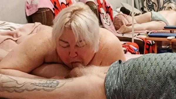 Stepmom Swallows Gentle Blowjob and Cum in Mouth - porntry.com on freevids.org
