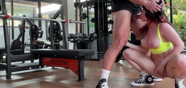 Gym Encounter: Rough Sex with Fit Brunette - inxxx.com on freevids.org