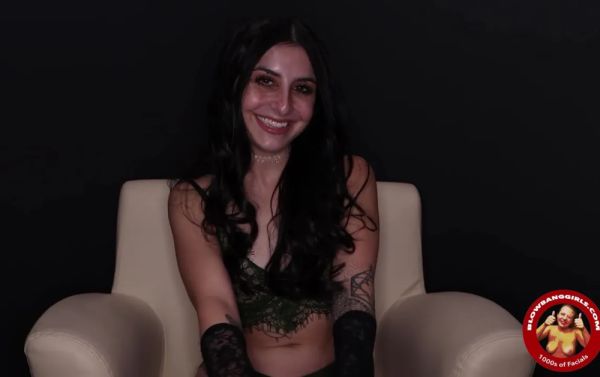 Kaitlyn Katsaros - Facial Blowbang Is Rough And Messy - videomanysex.com on freevids.org