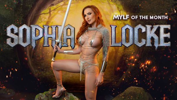 Sophia Locke In January Spotlight: Busty Maiden Is Ready For Battle - upornia.com - Usa on freevids.org