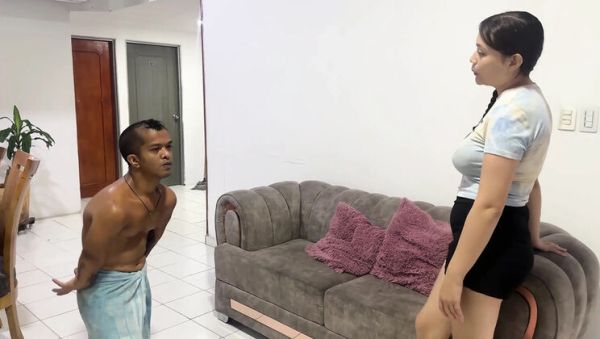 Rich Neighbor Gets Wifi Key and Fucks Me in My Towel - xxxfiles.com - Spain on freevids.org
