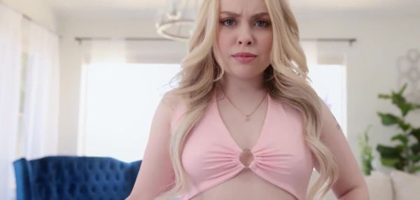 Blonde Entices Stepbrother for POV Creampie - inxxx.com on freevids.org