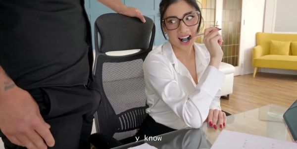 Boss Gets An Anal Fuck From Her Employee In The Office, Ending With A Creampie In Her Ass! With Papi Rodriguez And Emily Pink - upornia.com - Colombia on freevids.org