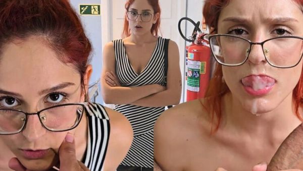 Please Leave My Student Alone, I'll Be Your Bitch – Latina Redhead Slut Sloppy Blowjob - porntry.com - Brazil on freevids.org