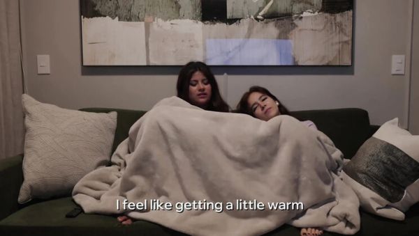 Best Friends BonnieBelmonte and Teen Latina Scissoring Under Sheets - porntry.com - Spain on freevids.org