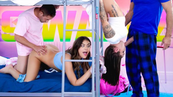 Selina Bentz, Bunny Fae And Nicky Rebel - Stepdaughter Swap College Swap Day - upornia.com on freevids.org