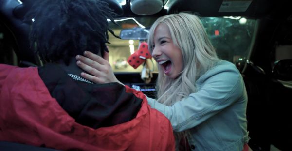 Blond babe Kenzie devours Louie's huge dick in HD - alphaporno.com on freevids.org