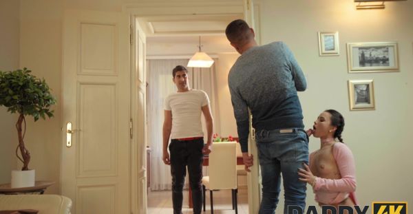 Lucy's naughty l***e secret: Ian gets a taste of her perfect pout - alphaporno.com on freevids.org