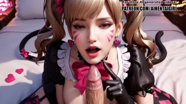 Overwatch Dva Skin Cosplay Sensual Dance Breast Massage, Pov Riding, And Facial Uncensored Hentai Ai Generated With Car Toon, Cat Black And Black Cat - upornia.com on freevids.org