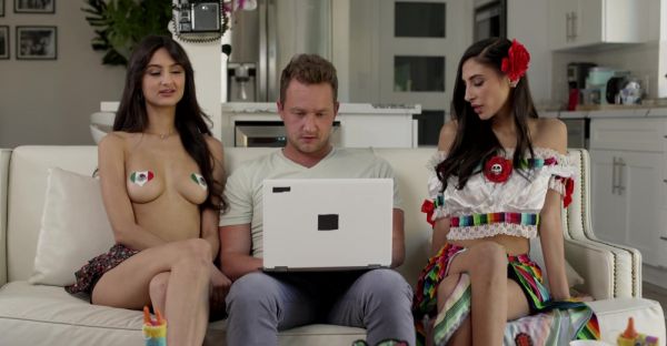 Van Wylde's big dick pleases three stunning babes in an HD threesome - alphaporno.com on freevids.org